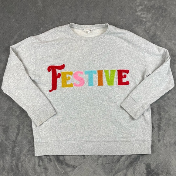 Shiraleah Gray Festive Sweater - Picture 2 of 13